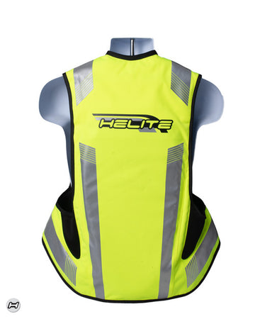 Helite Turtle 2 Airbag Vest Hi-Viz Yellow (Mechanical Trigger)